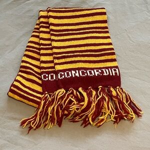 Concordia Striped Scarf with Fringe